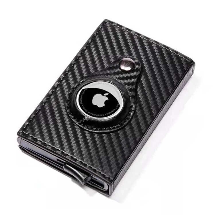 2021 New Men's anti thief cowhide Slim Minimalist pop up carbon fiber wallet credit card holder rfid AirTag aluminum wallet
2021 New Men's anti thief cowhide Slim Minimalist pop up carbon fiber wallet credit card holder rfid AirTag aluminum wallet