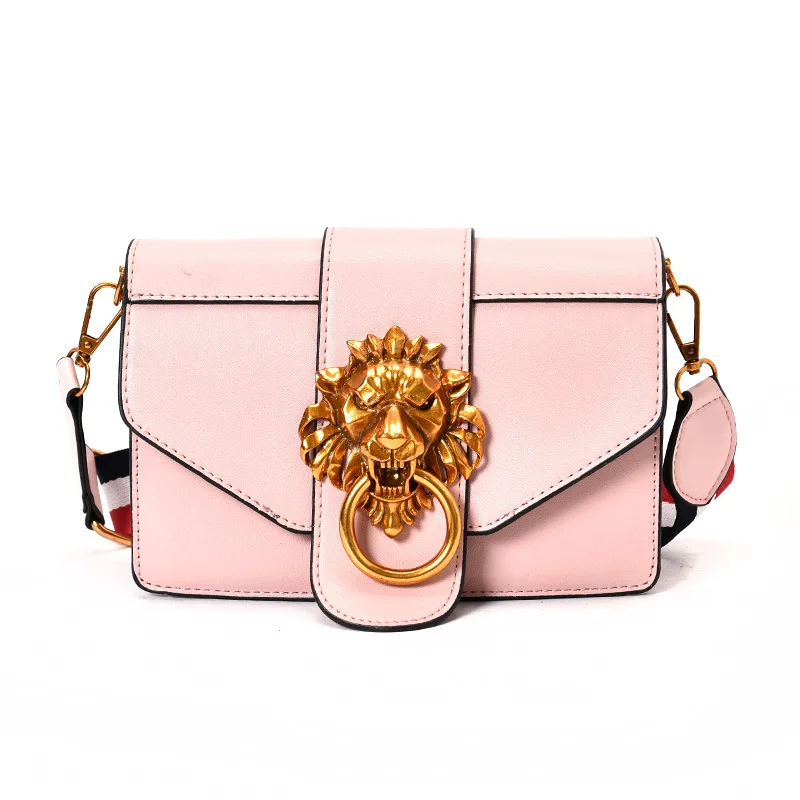 2019 New Arrival Fashionable Metal Lion Head Decoration Crossbody Bag Purse Bag Women Shoulder Small Bag, Red,pink,black,white,brown
2019 New Arrival Fashionable Metal Lion Head Decoration Crossbody Bag Purse Bag Women Shoulder Small Bag, Red,pink,black,white,brown