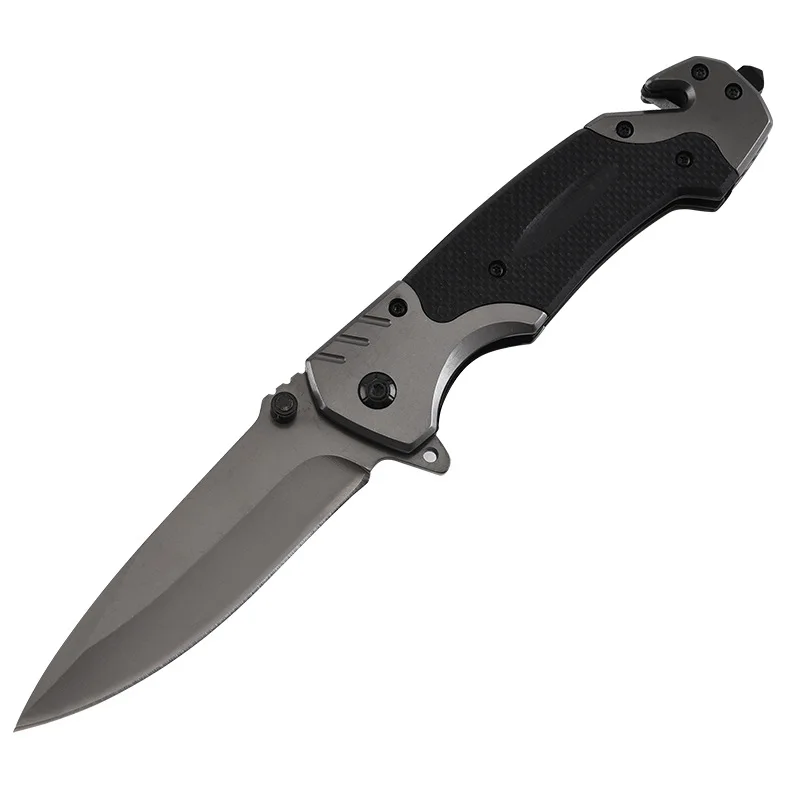 Factory hot sell Black Coating Aluminum Handle Folding Pocket Knife Tactical Survival Outdoor Folding Knife
Factory hot sell Black Coating Aluminum Handle Folding Pocket Knife Tactical Survival Outdoor Folding Knife