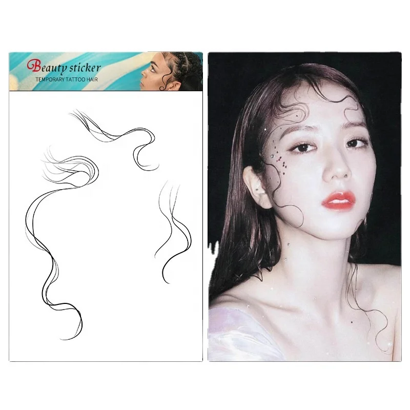 2021 Hot Sale Custom 4C Hair Tattoo Printing Against Allergy Temporary Waterproof Women Hair tattoo sticker
2021 Hot Sale Custom 4C Hair Tattoo Printing Against Allergy Temporary Waterproof Women Hair tattoo sticker