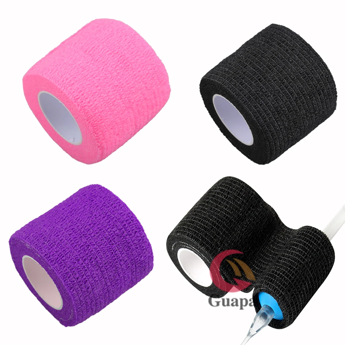 Self Adhesive Elastic Disposable Tattoo Grip Tape Tattoo Aftercare Bandage For Handle With Tube Tightening Of Tattoo Accessories, Black, pink, purple, orange, green, blue, white , brown
Self Adhesive Elastic Disposable Tattoo Grip Tape Tattoo Aftercare Bandage For Handle With Tube Tightening Of Tattoo Accessories, Black, pink, purple, orange, green, blue, white , brown