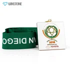 Custom Die Cast Soccer Award Medals with Soft Enamel Colored for Players