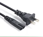 PSE standard Japan 2 pin plug ac power cord and C7 8-tail connector