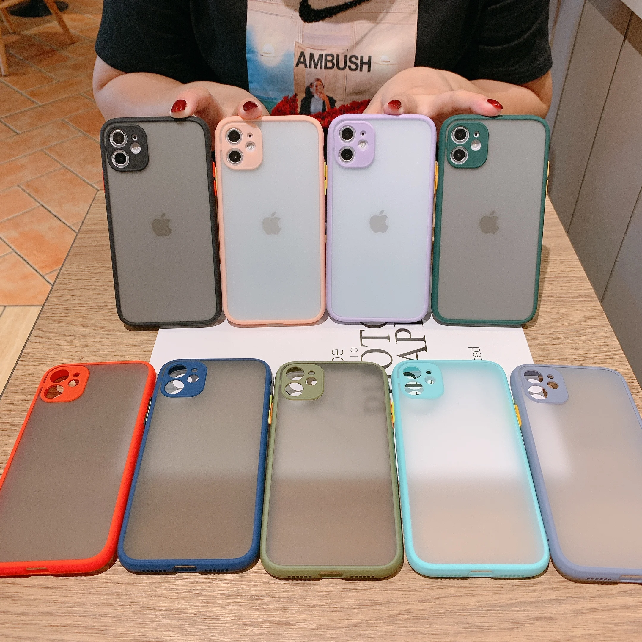 Camera Protection Bumper Cell Phone Cases Shockproof Translucent Matte PC Phone Case For iPhone 13 Pro Max
Camera Protection Bumper Cell Phone Cases Shockproof Translucent Matte PC Phone Case For iPhone 13 Pro Max