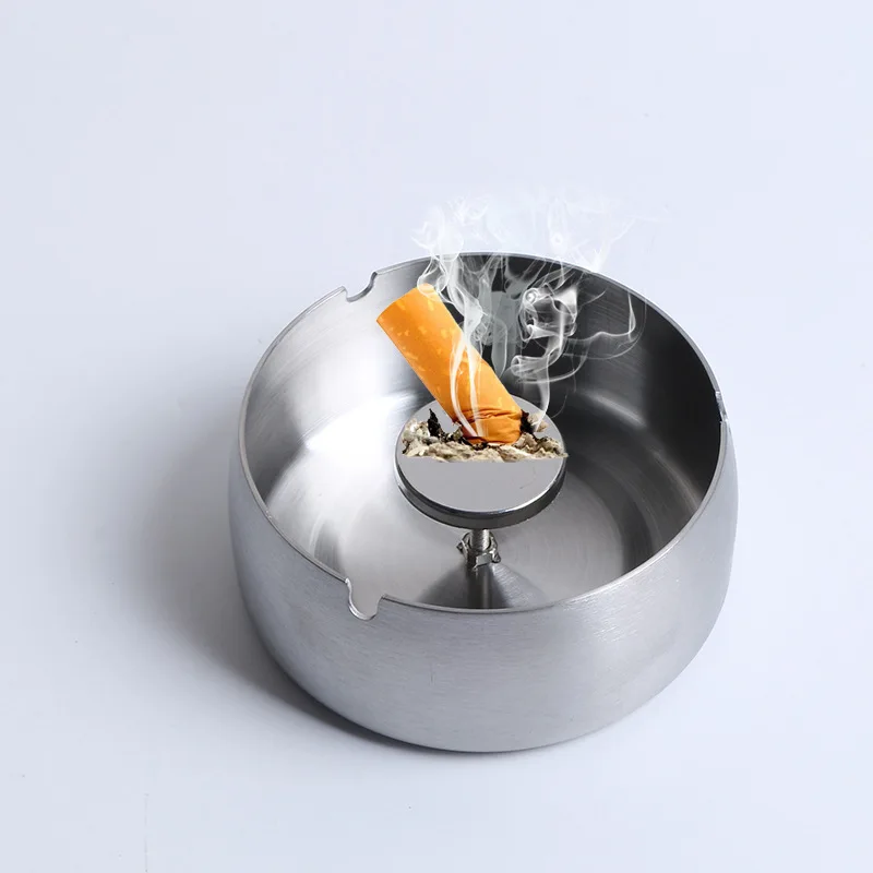 Mfashion Thickened stainless steel silver metal ashtray windproof ash tray custom logo, Mixed
Mfashion Thickened stainless steel silver metal ashtray windproof ash tray custom logo, Mixed