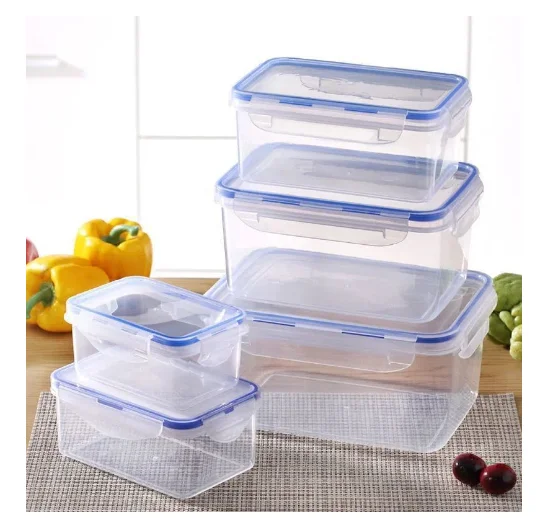 Food Covers Disposable Container with Lid Round Clear Plastic Storage Boxes & Bins Multifunction Plastic Injection Mould