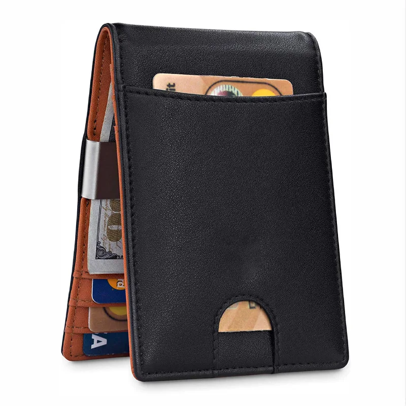 US dollar clip card holder leather mens anti-theft swipe card holder card holder wallet, As pictures
US dollar clip card holder leather mens anti-theft swipe card holder card holder wallet, As pictures