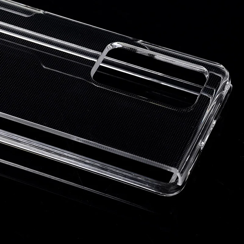 2020 New Phone Case Ultra-Thin Transparent Clear PC Hard Protective Case For Samsung Galaxy Z Fold 2 5G