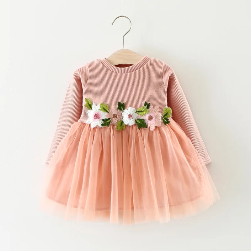 4207 Spring Children's Sunflower Clothes Infant Baby Girls Long Sleeve Polka Flower Cotton Mesh Princess Party Dress Clothing
4207 Spring Children's Sunflower Clothes Infant Baby Girls Long Sleeve Polka Flower Cotton Mesh Princess Party Dress Clothing