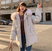2019 New Winter Jacket Women fashion Fur Collar Warm Hooded Outerwear Female Jacket short Coat
2019 New Winter Jacket Women fashion Fur Collar Warm Hooded Outerwear Female Jacket short Coat