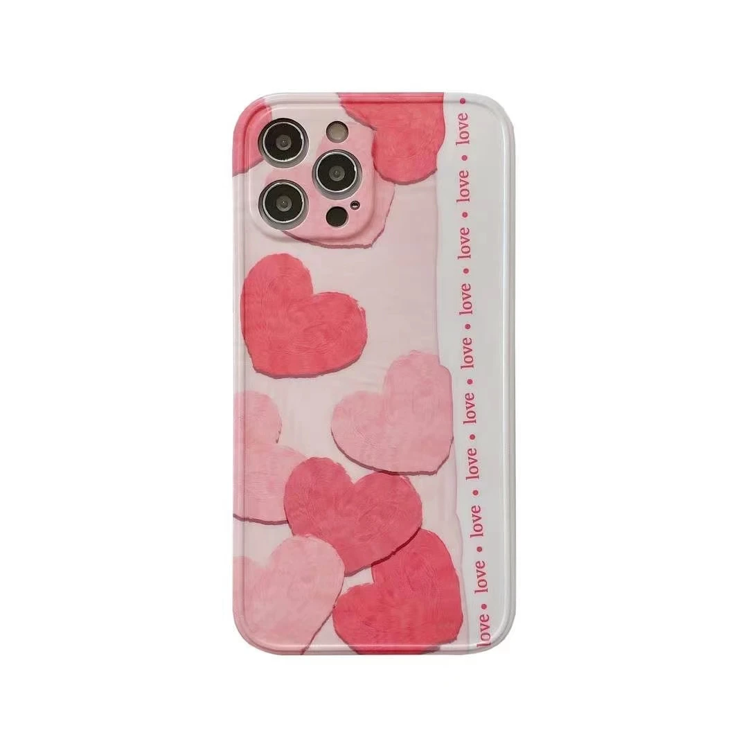Female fashion pink heart-shaped phone case for iPhone 11 12 pro max, Multiple colors
Female fashion pink heart-shaped phone case for iPhone 11 12 pro max, Multiple colors