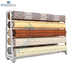 Shop Price Display 2020 Customize Movable New Rolling Up Rug Shop Carpet Display Rack Stand