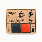 Children Custom Logo Wooden Rubber Stamps, 2020 new arrivals wood stamp for kids for making card