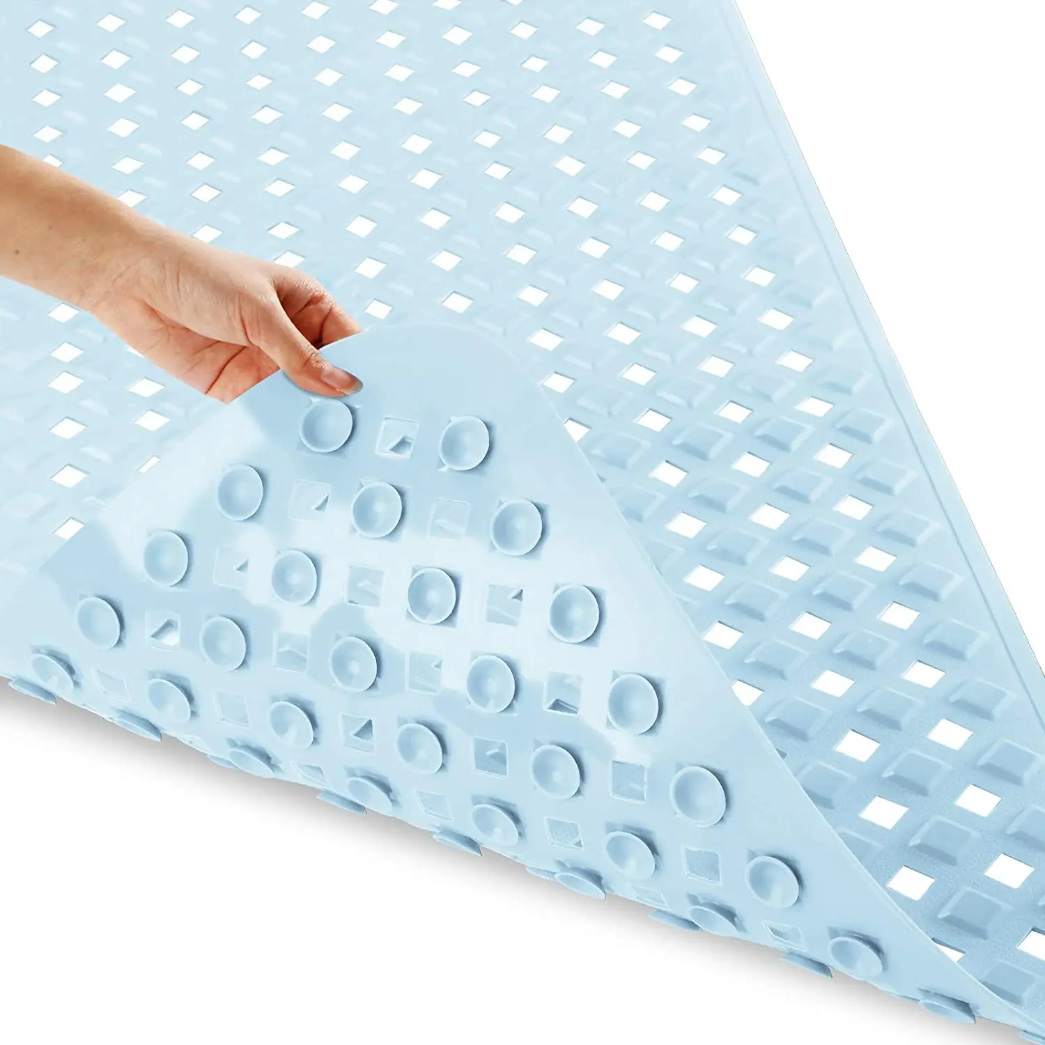 Washable Non Anti Slip Bathroom Floor Bathtub Shower Clear PVC Bath Mat With Suction Cups, Customized color
Washable Non Anti Slip Bathroom Floor Bathtub Shower Clear PVC Bath Mat With Suction Cups, Customized color