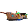 Display Jumping Pirate ship inflatable bouncy castle bounce house