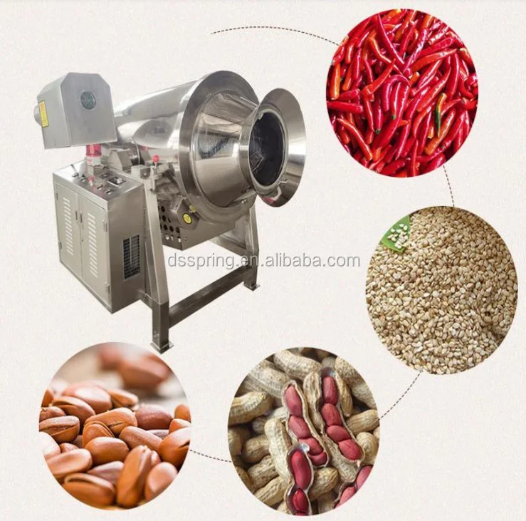 made by wholesalers rice wheat roasting machine for sunflowers