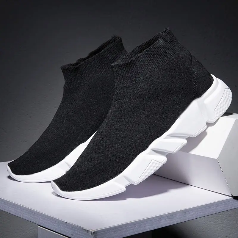 Women Men Knit Upper Sport High Top Women's Running Lightweight Breathable Casual Sports Shoes Fashion Sneakers Walking Shoes
Women Men Knit Upper Sport High Top Women's Running Lightweight Breathable Casual Sports Shoes Fashion Sneakers Walking Shoes
