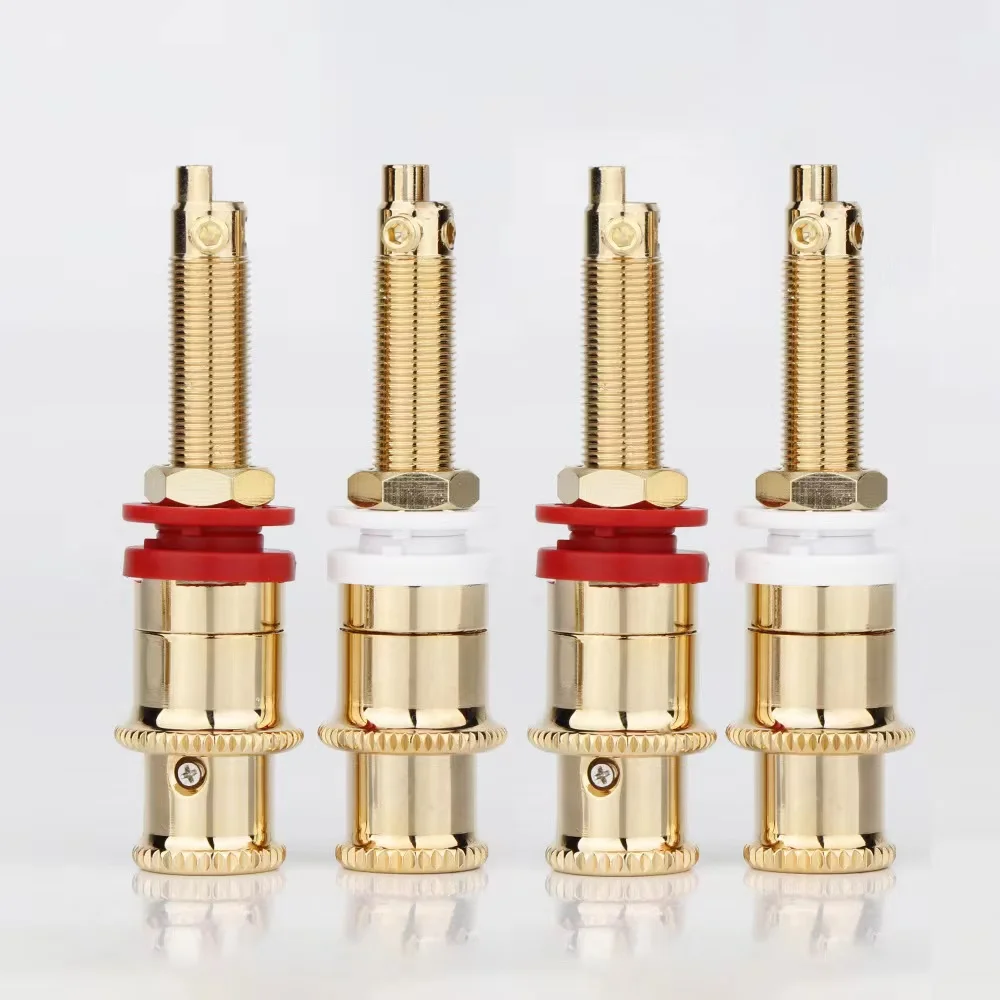 Speaker amplifier speaker socket Large terminal block Gold-plated long terminal block banana socket
Speaker amplifier speaker socket Large terminal block Gold-plated long terminal block banana socket