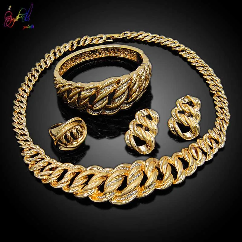Brazilian Gold Plated Jewelry Set Hot Sale Products Jewelry Set Latest Fashion Wedding Jewelry Set Necklace Bangle Earrings Ring
Brazilian Gold Plated Jewelry Set Hot Sale Products Jewelry Set Latest Fashion Wedding Jewelry Set Necklace Bangle Earrings Ring