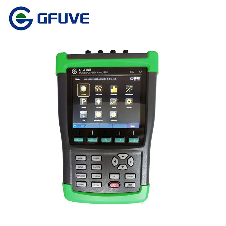 Flicker Harmonics IEC61000-4-30 Class A Handheld Three Phase Power Quality and Energy Analyzer
Flicker Harmonics IEC61000-4-30 Class A Handheld Three Phase Power Quality and Energy Analyzer