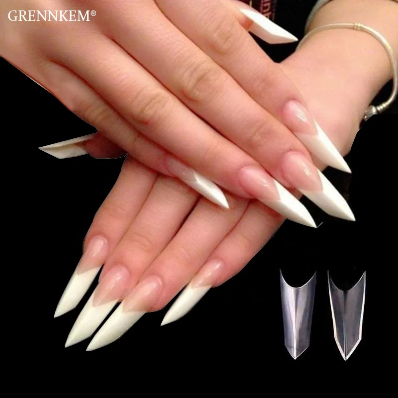 GREENKEM 100Pcs/box High Quality White Clear Natural Unique Gel Style Triangle French Nail Art Tips, Picture
GREENKEM 100Pcs/box High Quality White Clear Natural Unique Gel Style Triangle French Nail Art Tips, Picture