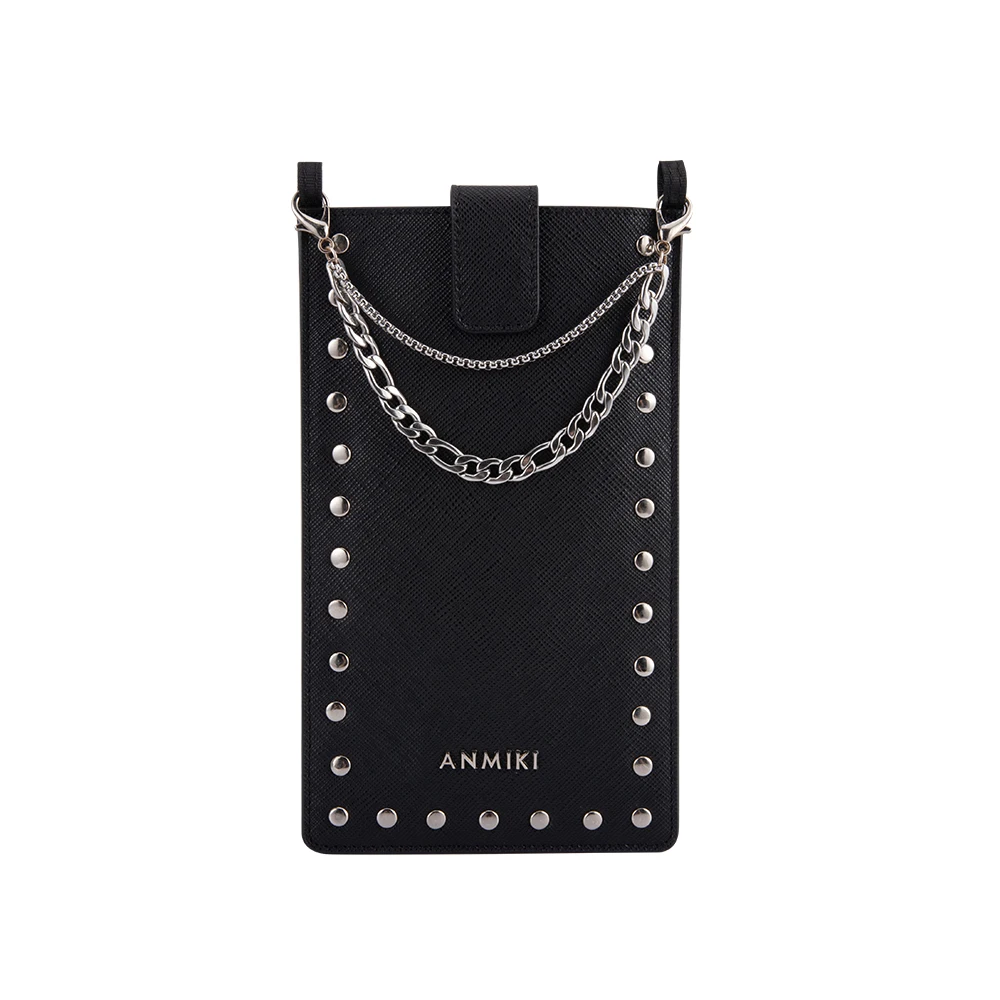 Wholesale Designer Custom Cell Phone Pouch Rivet PU Leather Women Ladies Handbag Crossbody Shoulder Purse Mobile Phone Bags, Customized color
Wholesale Designer Custom Cell Phone Pouch Rivet PU Leather Women Ladies Handbag Crossbody Shoulder Purse Mobile Phone Bags, Customized color