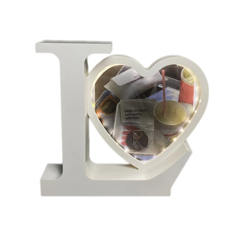 Love Shape Magic Photo Frame Sublimation Blanks Mirror for Wedding Family Photo Cosmetic Mirror Desktop Mirror Girl's Gift, White
Love Shape Magic Photo Frame Sublimation Blanks Mirror for Wedding Family Photo Cosmetic Mirror Desktop Mirror Girl's Gift, White