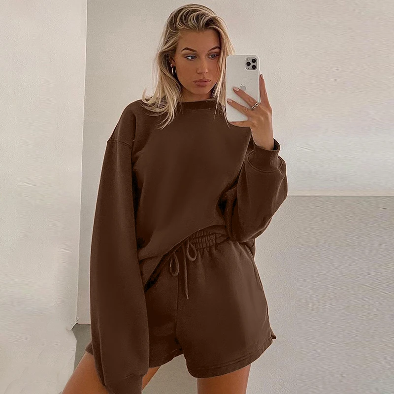 High Quality Custom Jogger Brown Sweatsuit Plus Size Women Pink Sweatsuit 2 Piece Women Sweatsuit Sets, 4 colors
High Quality Custom Jogger Brown Sweatsuit Plus Size Women Pink Sweatsuit 2 Piece Women Sweatsuit Sets, 4 colors