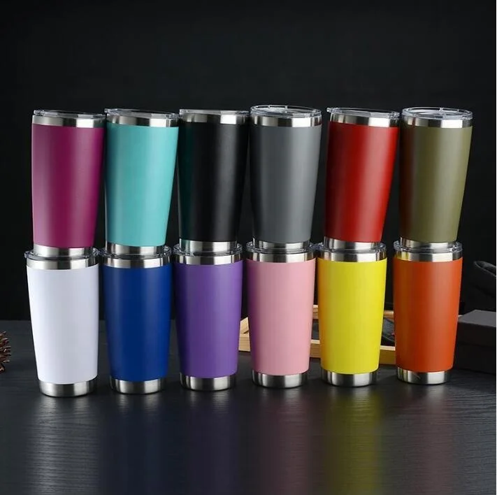 20ozTravel Stainless Steel Cup 304 Vacuum Tumbler Wine Glasses Insulated Mug lid Car Tumblers Cups, Red black pink white blue green yellow or custom color
20ozTravel Stainless Steel Cup 304 Vacuum Tumbler Wine Glasses Insulated Mug lid Car Tumblers Cups, Red black pink white blue green yellow or custom color
