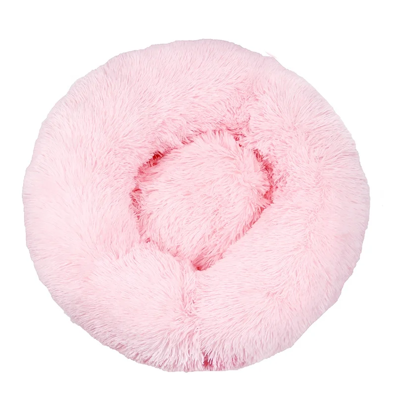 

Wholesale High Quality Round Shaped Dog Memory Foam Bed Pet Bed Fabric Faux Fur Pet Bed for Sleeping