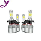 360 Degree Auto Lighting System H4 Led H7 13000lm Car led Headlight Bulbs,Auto Car S2 mini H11 H7 H4 LED Head light For Tuck