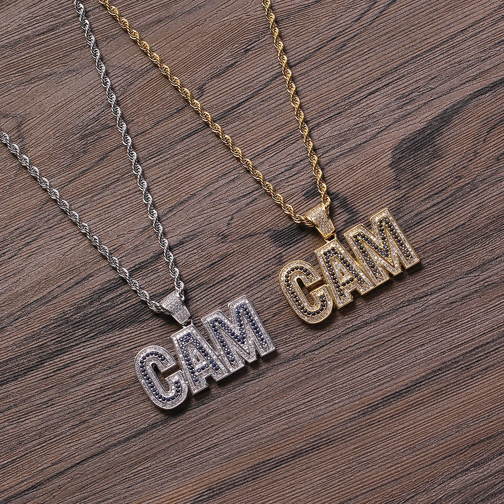 CN272 Men Brass Setting CZ letter Pendant Iced Out Cubic Zircon Necklace Hip Hop gift Jewelry bling bling
CN272 Men Brass Setting CZ letter Pendant Iced Out Cubic Zircon Necklace Hip Hop gift Jewelry bling bling