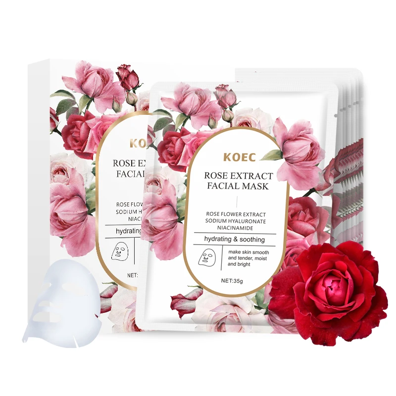 Private Label Moisturizing hydrating Sheet Mask Whitening Rose Organic Flower 10 sheet Facial Mask
Private Label Moisturizing hydrating Sheet Mask Whitening Rose Organic Flower 10 sheet Facial Mask