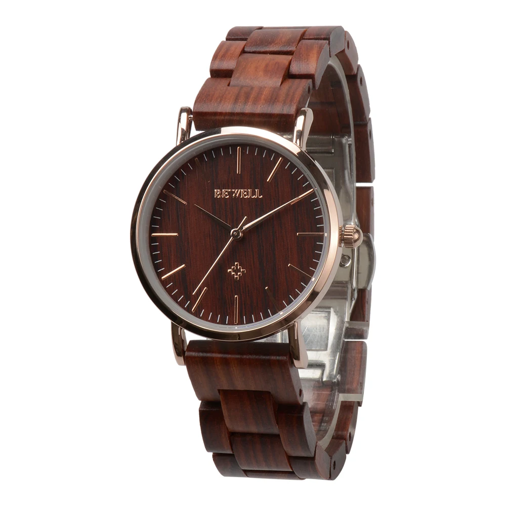 Amazing new model Bewell Wooden Watch custom logo wooden watch with stainless steel Hand Watch
Amazing new model Bewell Wooden Watch custom logo wooden watch with stainless steel Hand Watch