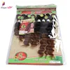 brazilian Kinky Curly Short Hair Weave 8pcs full Head Jerry Curl Hair Extensions Curly Hair Weave Bundles Natural color