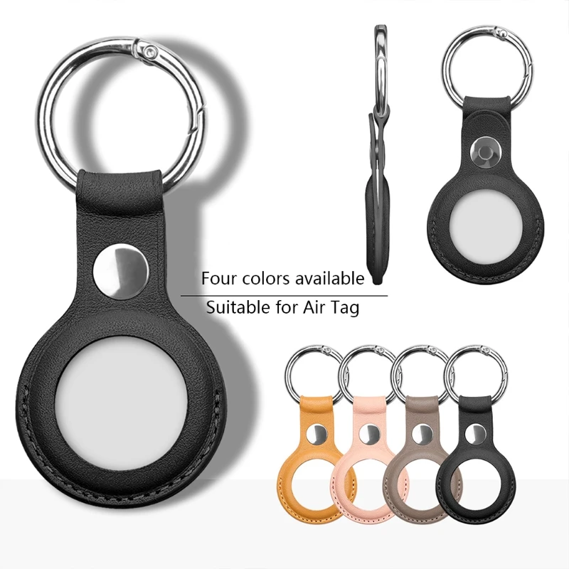 Factory Wholesale PU Leather Cover Case For Airtag Anti-lost Protective Cover Cases GPS Tracker Protected Case For Apple Airtags
Factory Wholesale PU Leather Cover Case For Airtag Anti-lost Protective Cover Cases GPS Tracker Protected Case For Apple Airtags