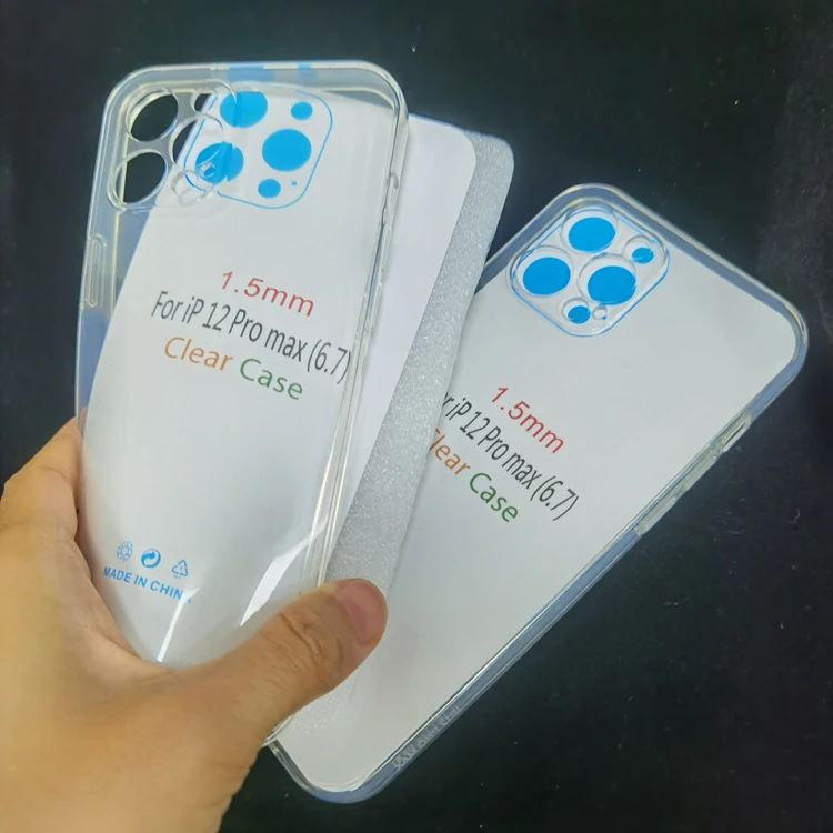 Min Order Ultra Thin Hybrid 1.5mm High Clear Transparent Soft TPU Silicone Cell Mobile Phone Back Cover Case For Iphone Xs Max
Min Order Ultra Thin Hybrid 1.5mm High Clear Transparent Soft TPU Silicone Cell Mobile Phone Back Cover Case For Iphone Xs Max
