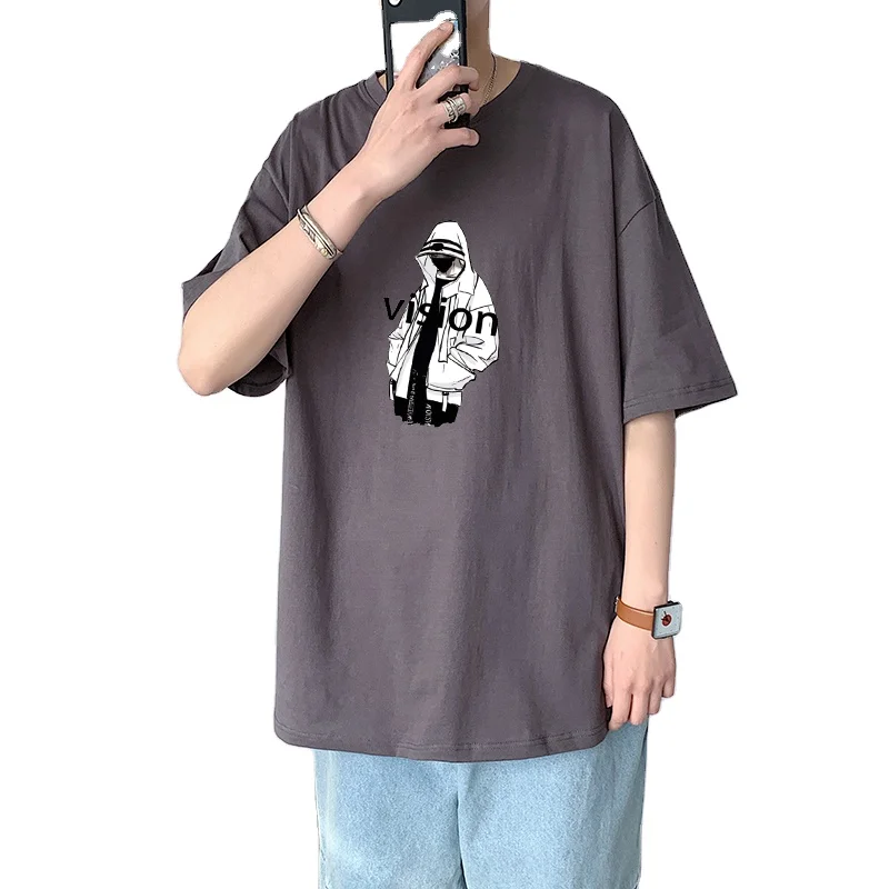 solid casual knitted cotton custom printed clothing manufactuers men's t-shirts wholesale
solid casual knitted cotton custom printed clothing manufactuers men's t-shirts wholesale
