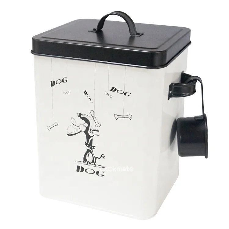 Lovely Pet Dog Food Storage Container With Spoon Food Handling Storage Box Moisture-Proof and Rust-Proof Barrel 18x15.5x26.5cm
Lovely Pet Dog Food Storage Container With Spoon Food Handling Storage Box Moisture-Proof and Rust-Proof Barrel 18x15.5x26.5cm