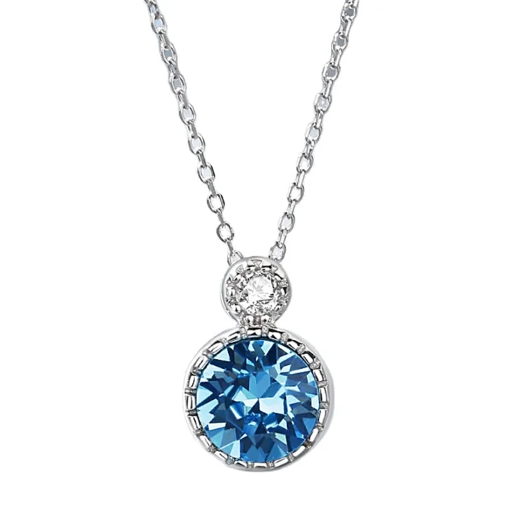 Original Heart of the Sea 925 Sterling Silver Necklace Female clavicle chain Female Austrian crystal jewelry
Original Heart of the Sea 925 Sterling Silver Necklace Female clavicle chain Female Austrian crystal jewelry