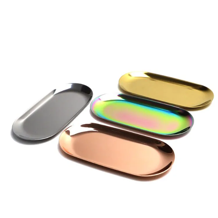 Food Grade Oval Shape Dinner Plate Stainless Steel Dish Plate Food Tray Plate, Customized color
Food Grade Oval Shape Dinner Plate Stainless Steel Dish Plate Food Tray Plate, Customized color