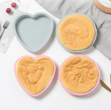 LOVE'N LV538C 6 inch small green pan cake round love heart circle layered baking pan silicone mold
LOVE'N LV538C 6 inch small green pan cake round love heart circle layered baking pan silicone mold