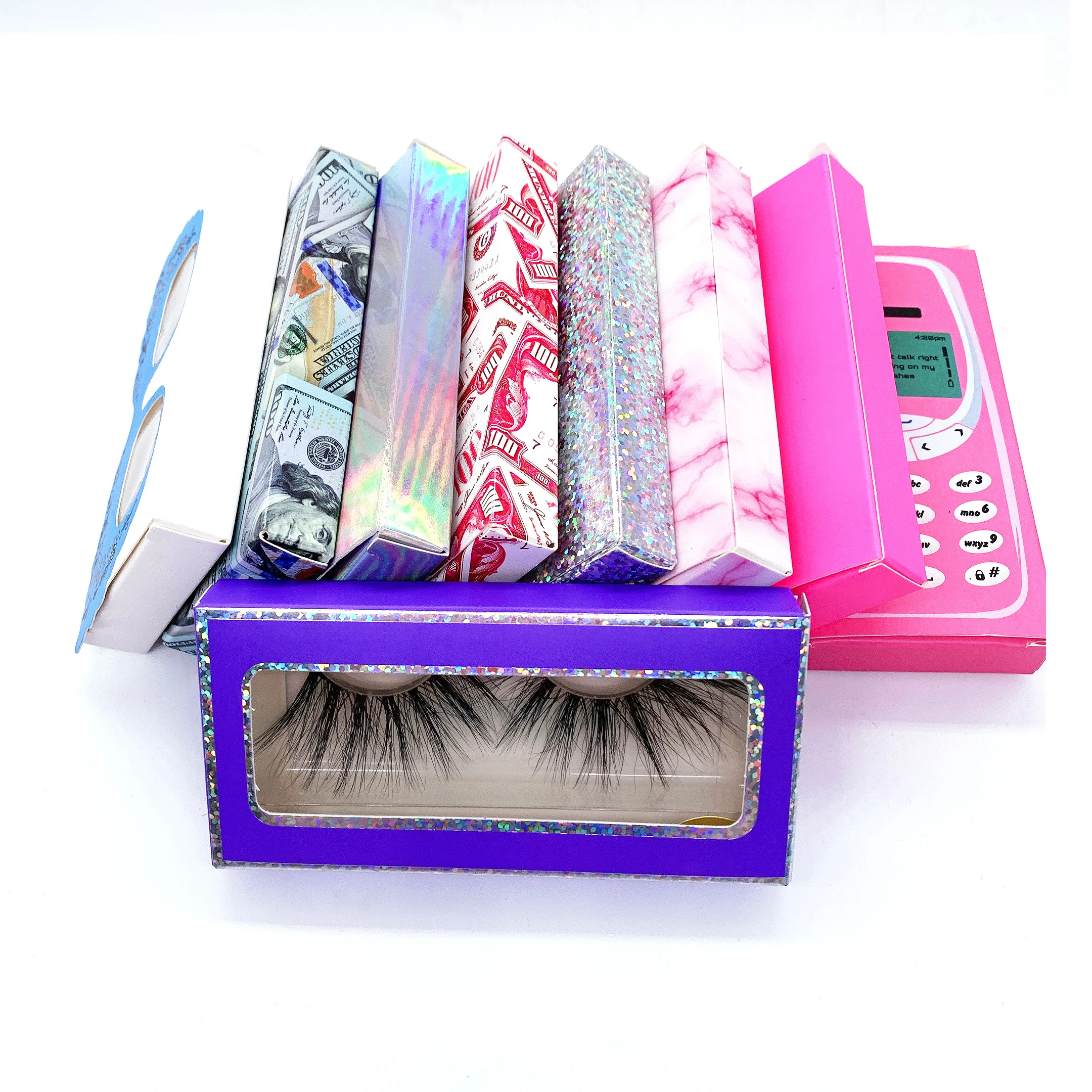 2021 eyelash vendor customized boxes only private label individual eyelashes, Black color
2021 eyelash vendor customized boxes only private label individual eyelashes, Black color