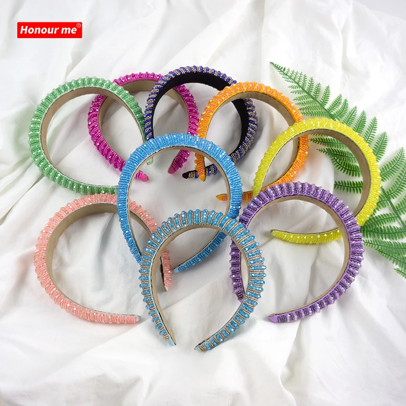 rhinestone headband women 2021 new accessory design fashion headbands for lady beauty hair clasp designer bling headbands, Different color
rhinestone headband women 2021 new accessory design fashion headbands for lady beauty hair clasp designer bling headbands, Different color