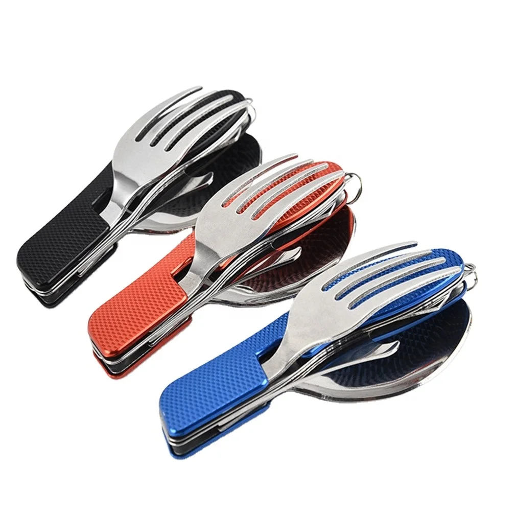TY Outdoor camping portable Fork knife tableware tools folding and detachable combined stainless steel Fork knife Travel, Customized color
TY Outdoor camping portable Fork knife tableware tools folding and detachable combined stainless steel Fork knife Travel, Customized color