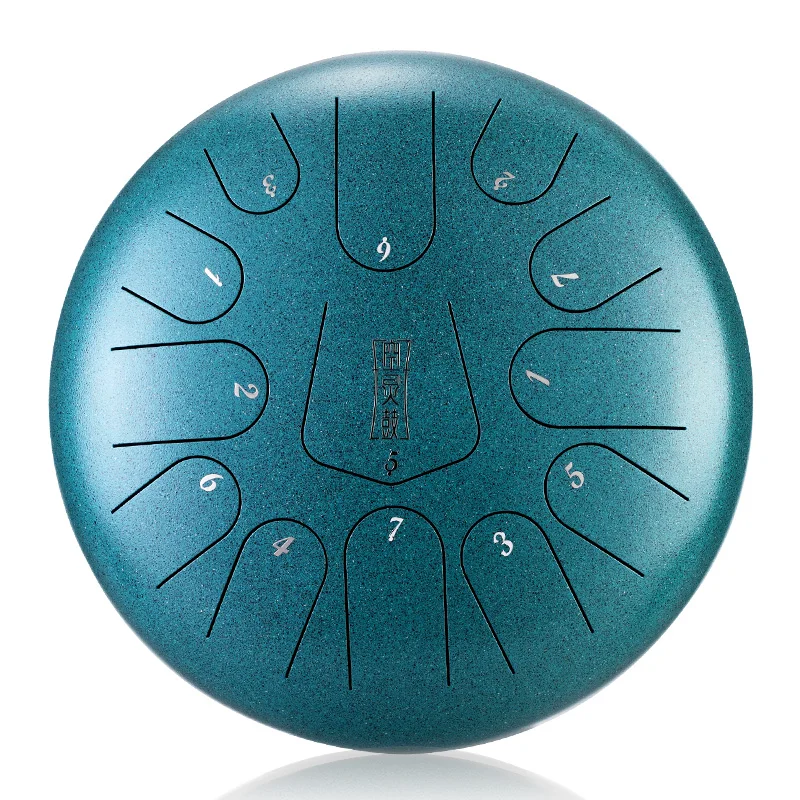 Wholesale 13 Note 12 Inch Steel Titanium Alloy Tongue Drum Handpan Tank Drum, Gold, green, navy blue, red, white, etc
Wholesale 13 Note 12 Inch Steel Titanium Alloy Tongue Drum Handpan Tank Drum, Gold, green, navy blue, red, white, etc