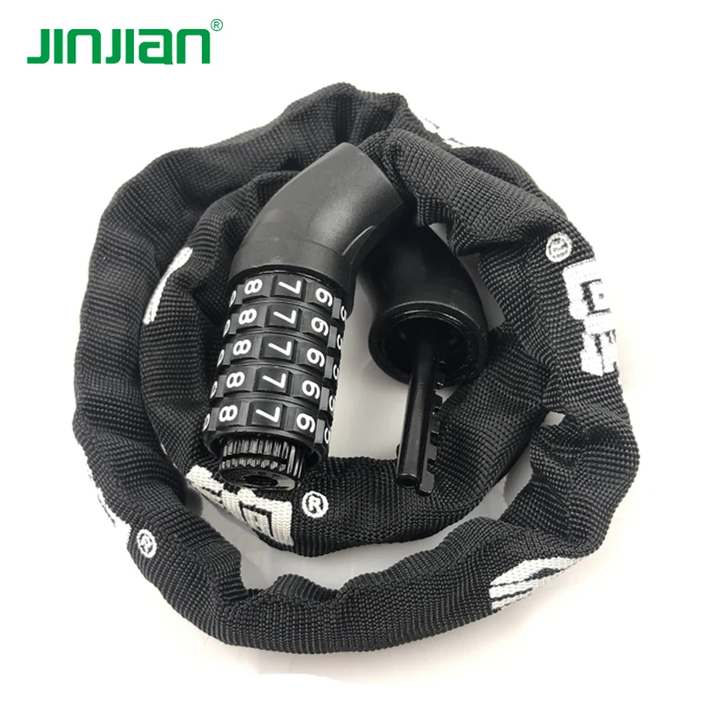 High security hot sale 6x1000 5 digital combination lock motorcycle bike bicycle lock chain, Custom colors
High security hot sale 6x1000 5 digital combination lock motorcycle bike bicycle lock chain, Custom colors