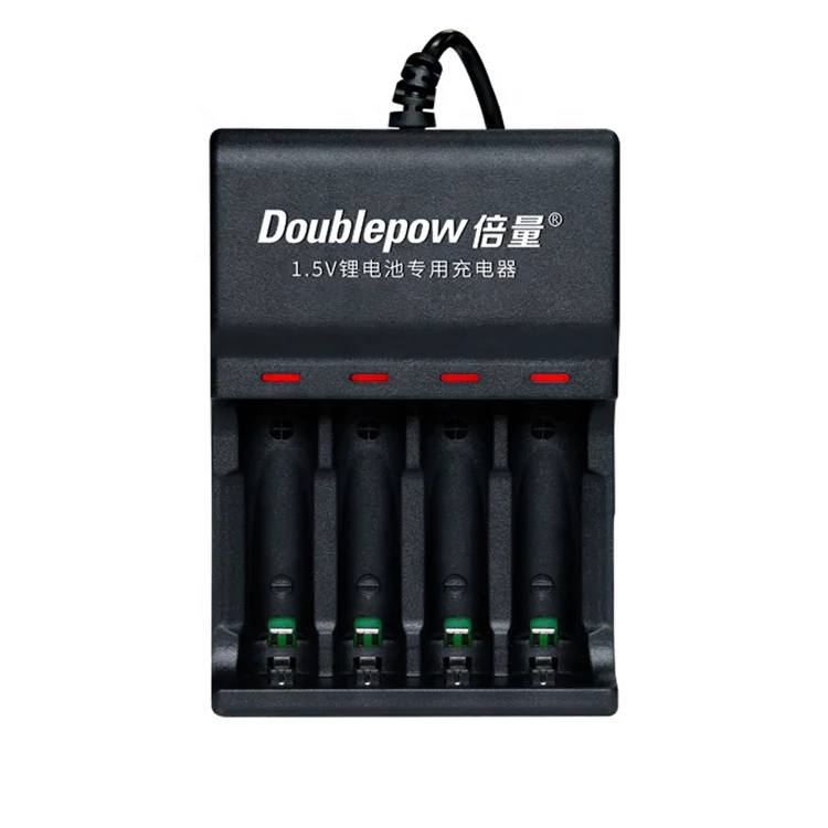 Quick charging LED Indicator 4 Slots LED Rechargeable 1.5v lithium ion Battery Charger
Quick charging LED Indicator 4 Slots LED Rechargeable 1.5v lithium ion Battery Charger