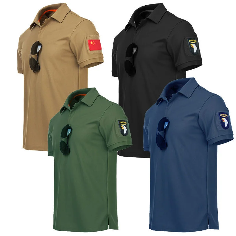 High Quality Wholesale In Stock Polo T-shirt Team Clothes Summer quick dry army Short Sleeve Men's Jersey Polo Shirts
High Quality Wholesale In Stock Polo T-shirt Team Clothes Summer quick dry army Short Sleeve Men's Jersey Polo Shirts