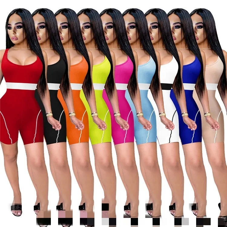 2021 Latest Foreign trades Hot Sale OEM Woman v-neck vest printed Sexy Short Jumpsuit beautiful, Black, fluorescent green, fluorescent powder
2021 Latest Foreign trades Hot Sale OEM Woman v-neck vest printed Sexy Short Jumpsuit beautiful, Black, fluorescent green, fluorescent powder
